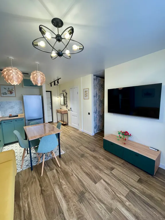 Квартира Квартира Дизайнерский апартамент с бассейном у моря — 300 метров — Анапа