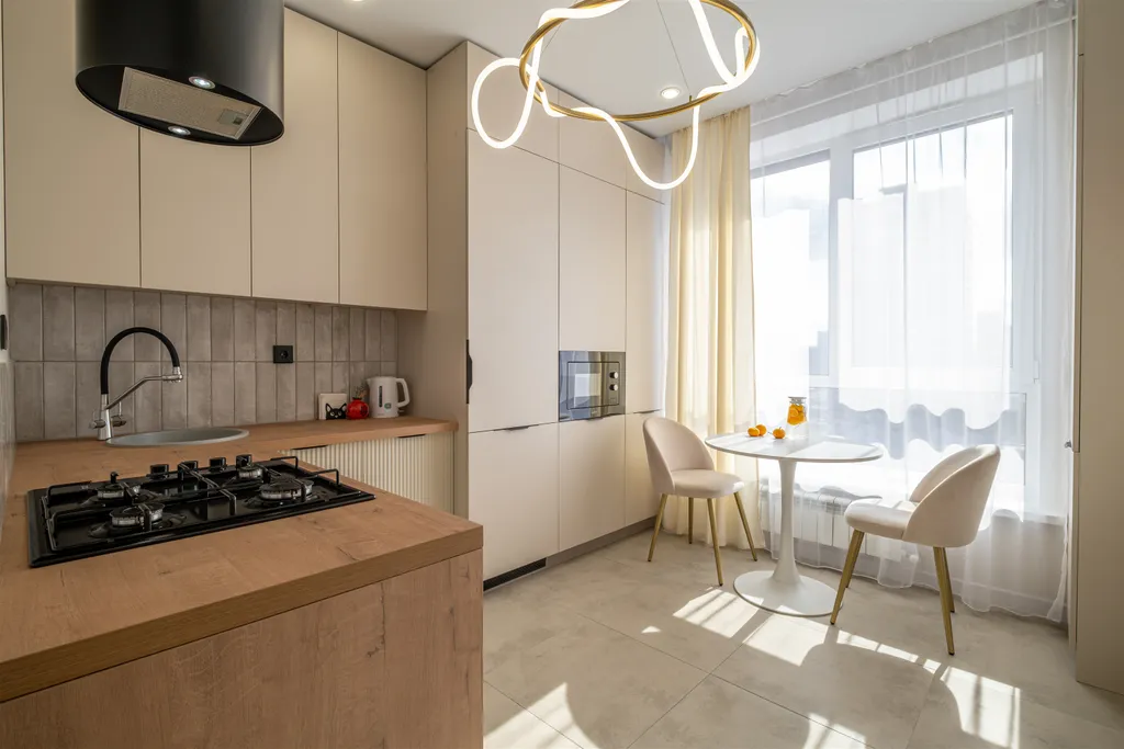 Теплая атмосферная квартира