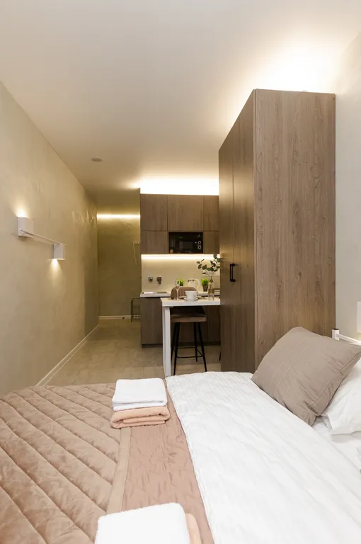 Уютная студия рядом с лесопарком