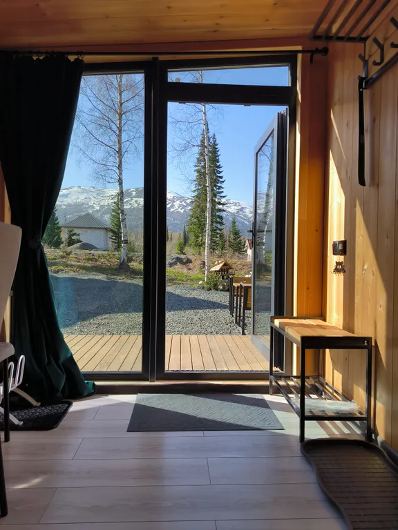 Коттедж Новый модульный дом с видом на горы и лес — Шерегеш