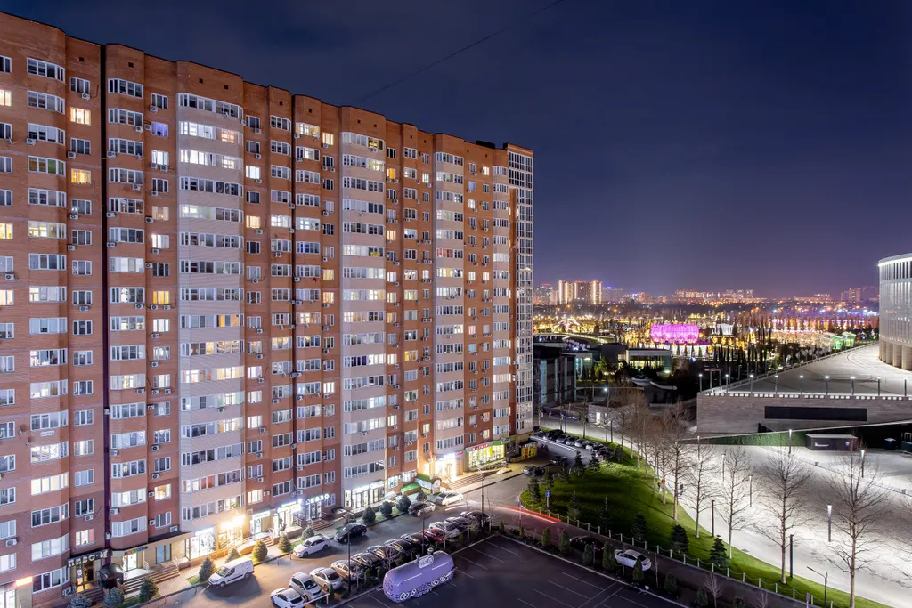 2-комнатные апартаменты с видом на стадион и парк Краснодар