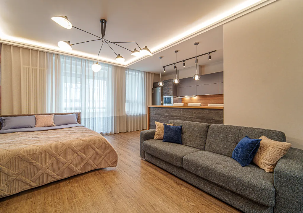 Квартира Современная студия в центре города — аренда посуточно в Пермь