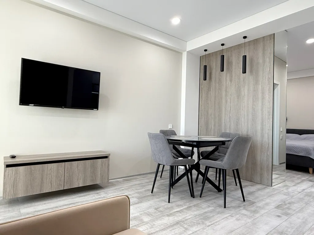 Квартира-студия с дизайнерским ремонтом