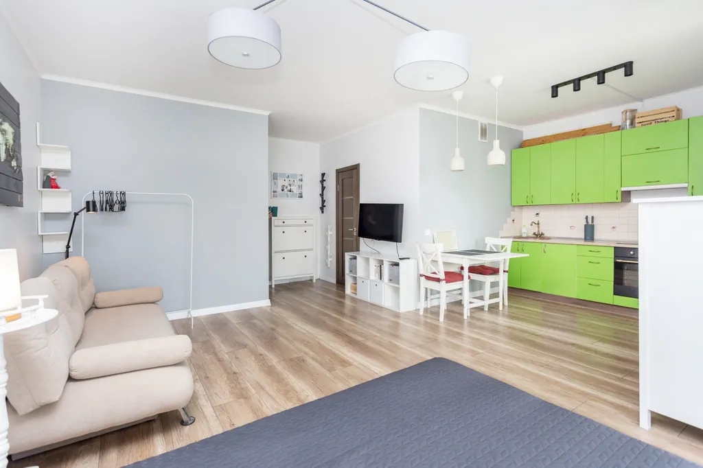 Уютная студия в скандинавской тематике