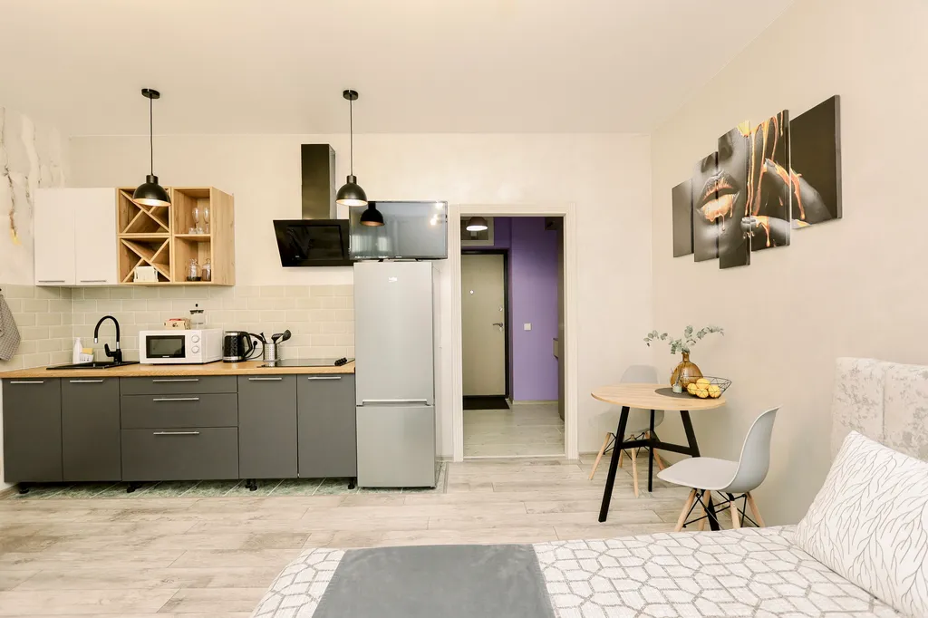 Студия у набережной в ЖК Ривьера, в центре