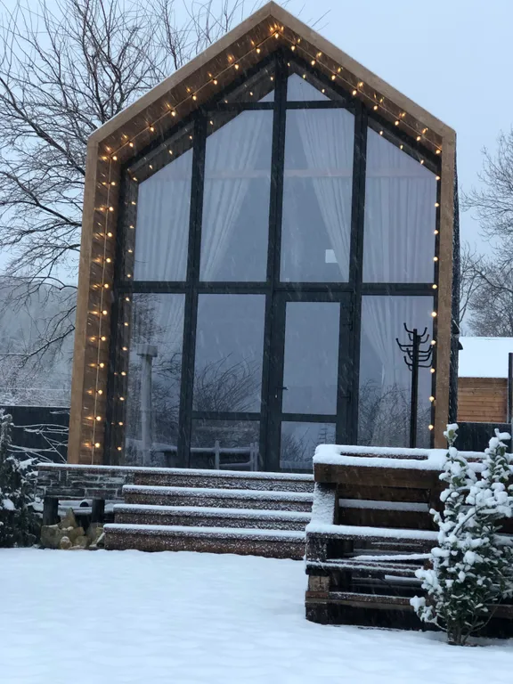 Дом в стиле barn house