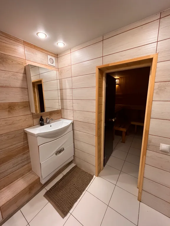 Уютный коттедж с камином, сауной и закрытой частной территорией