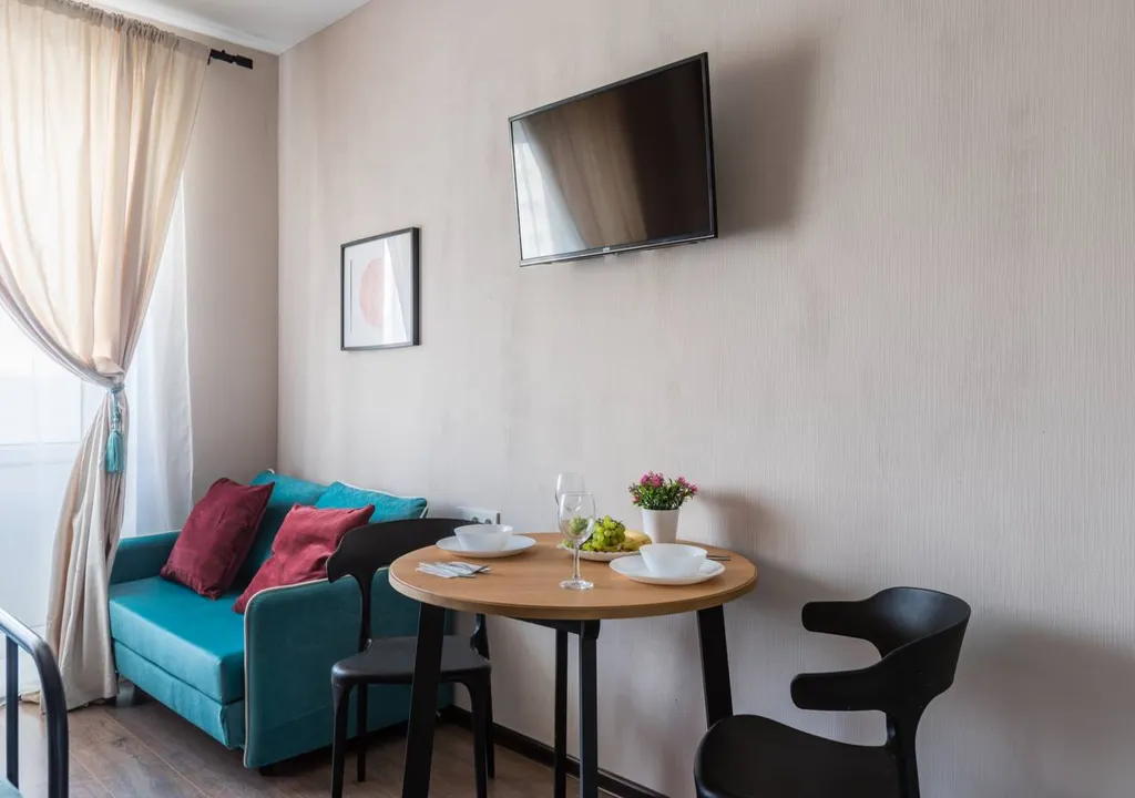 Светлая и уютная студия