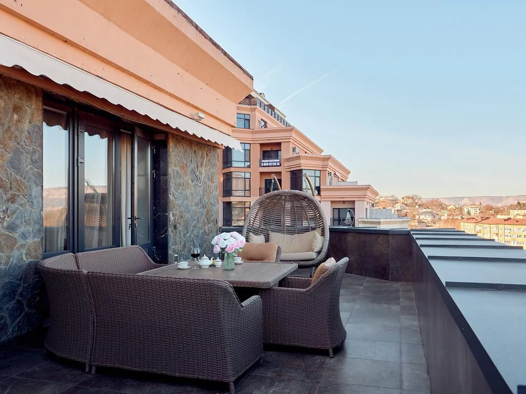 Видовая потрясающая обстановка квартиры от Juls Apart