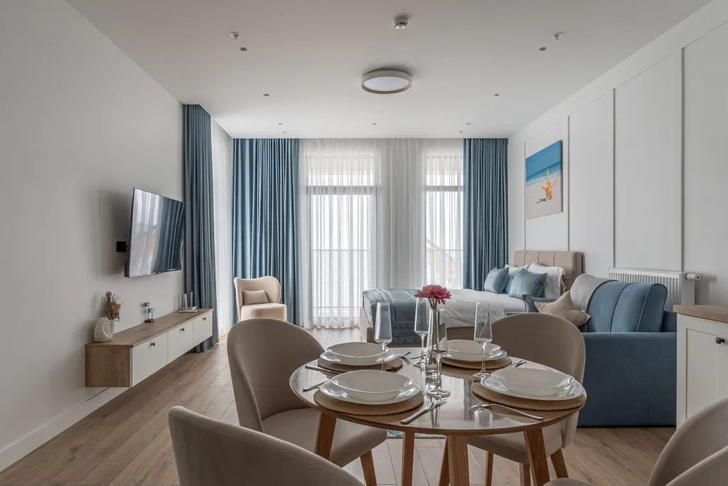 Морская волна с панорамным видом на море