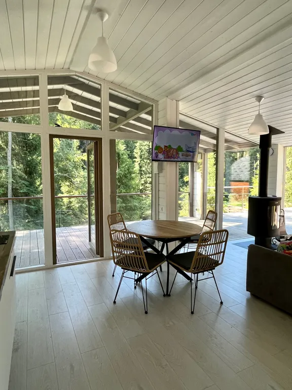 Видовой дом с джакузи и баней