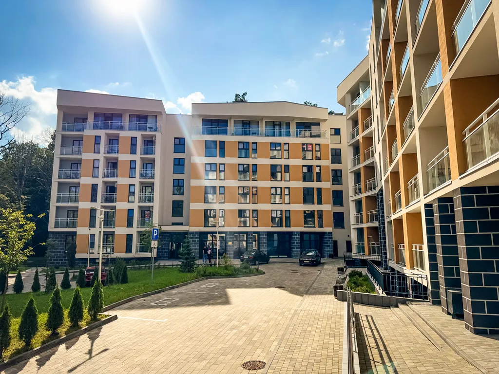 Двухкомнатные аппартаменты комфорт класса с видом на лес.