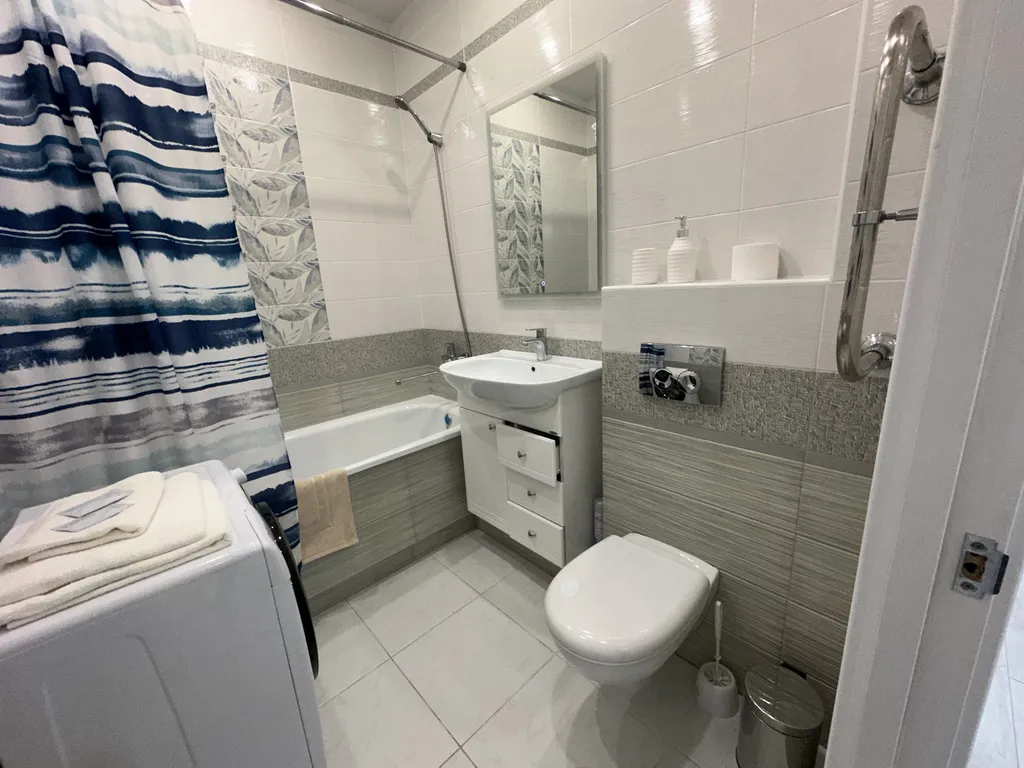 Светлая квартира рядом с аквапарком