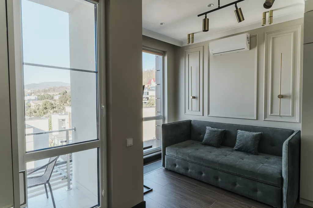 Квартира Квартира Уютная студия с видом на море в ЖК Касабланка — Адлер