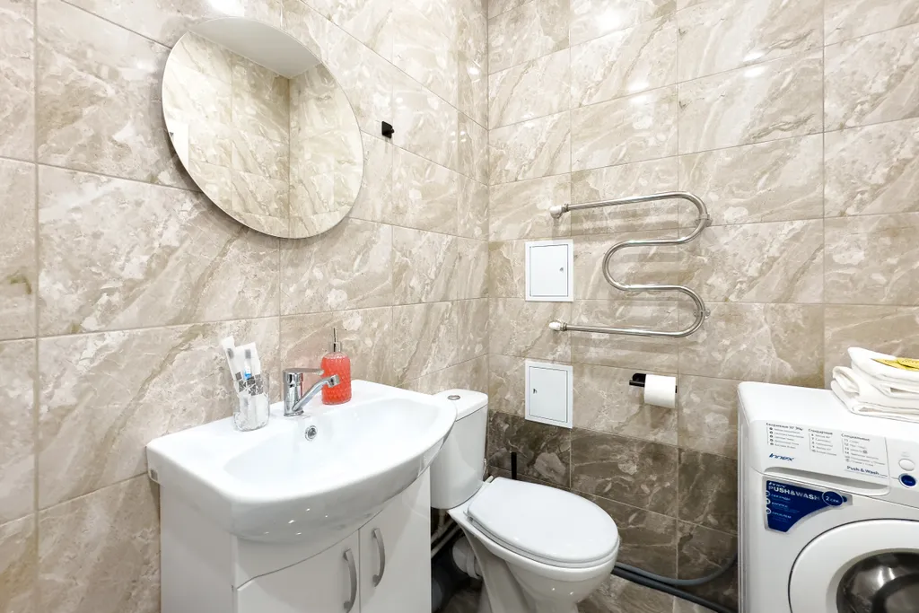 Студия на 24 этаже с панорамным видом на реку в ЖК Аквамарин