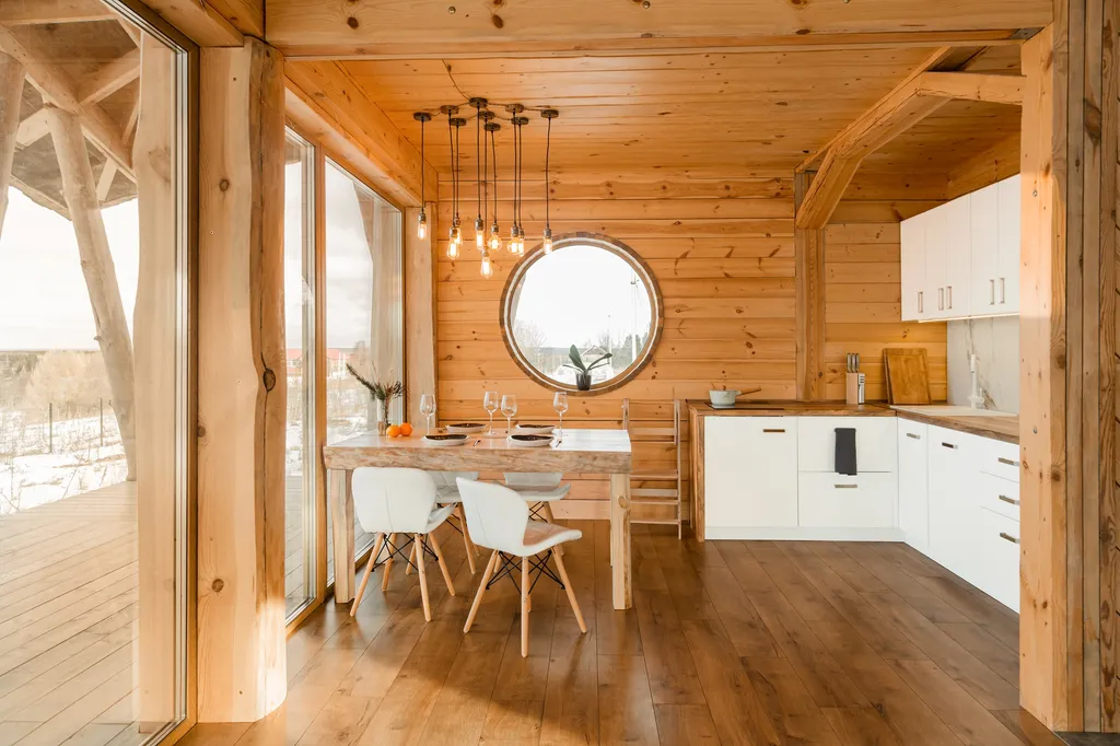 Необычный гостевой дом Экопоэзис