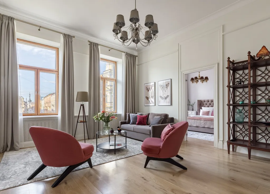 Квартира Квартира У реки Фонтанки с видом на Собор — Санкт-Петербург