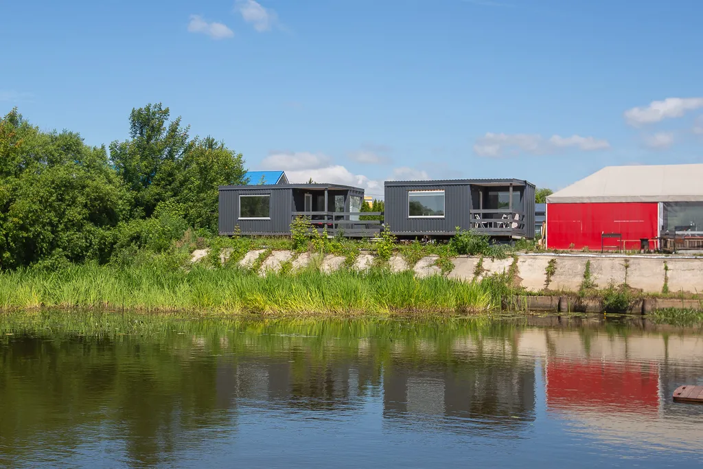 Бунгало №2 Апарт-Комфорт на 4 человека на берегу Которосли