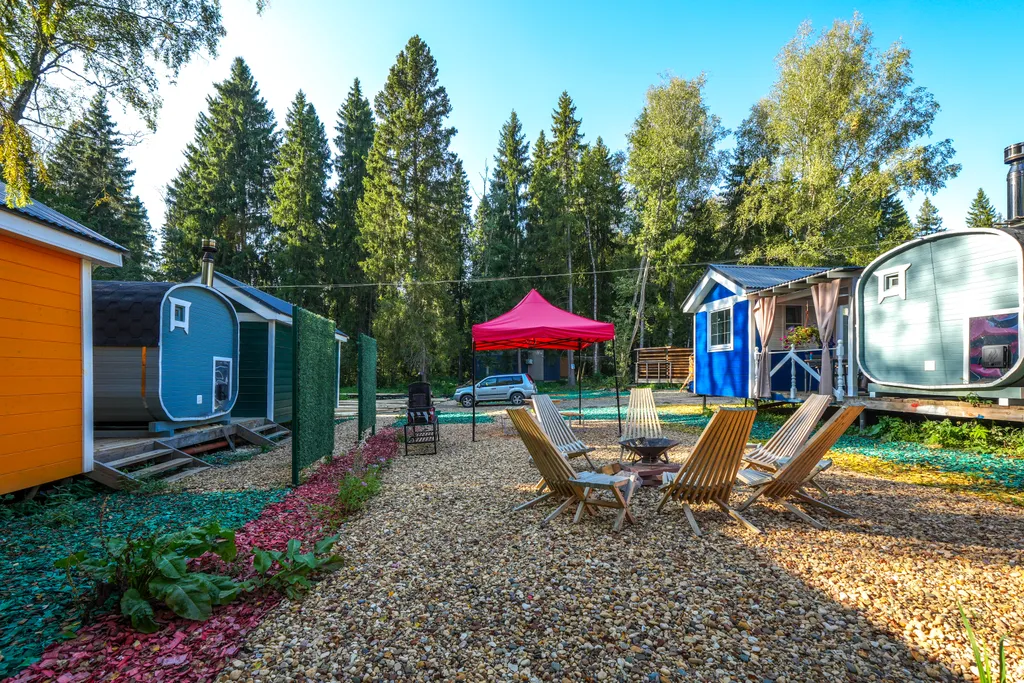 Красный домик