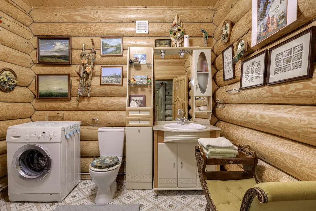 Оригинальный домик для гостей в заповедном месте