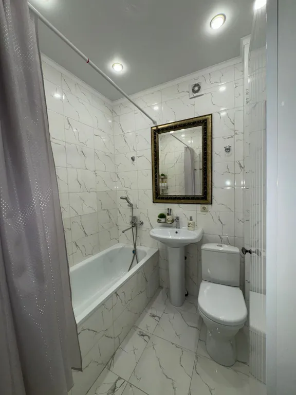 Уютная квартира в новостройке с красивым видом на горы!