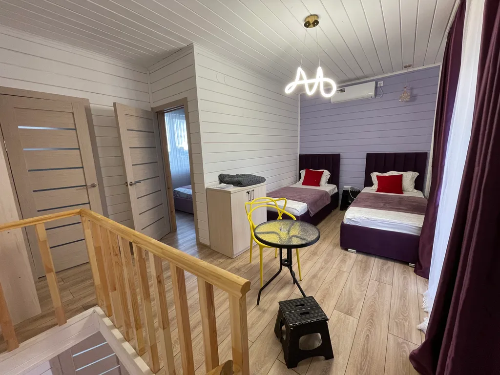 Эко-дом под ключ на море на 8 человек, Семейный