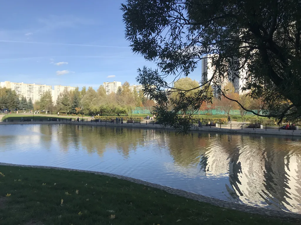 Маленькая студия у библиотеки