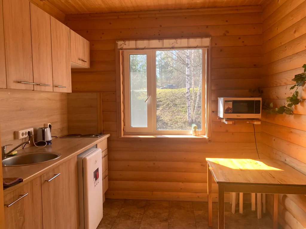 Дом-студия в Карелии с сауной, камином и беседкой