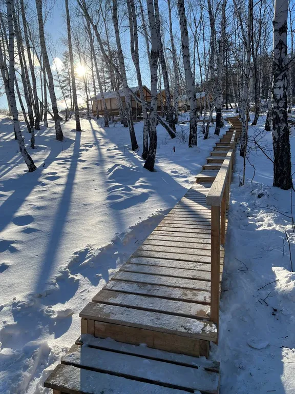 Уютное шале на природе в экопарке