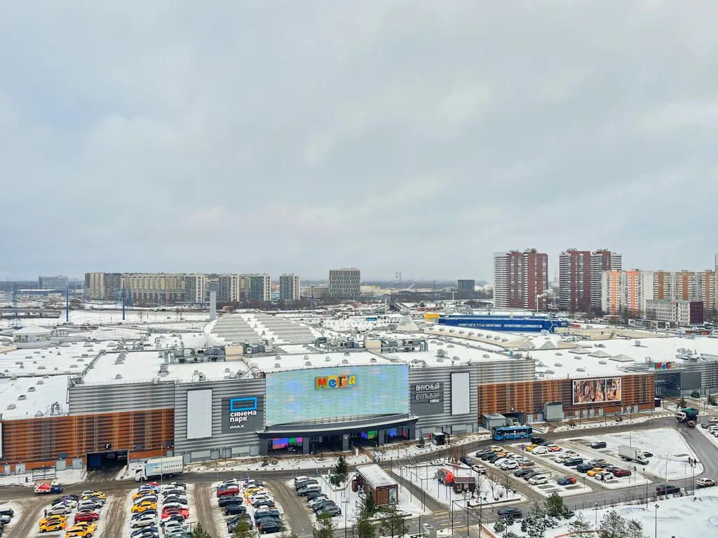 Стильная студия в доме бизнес-класса, рядом с ТЦ Мега