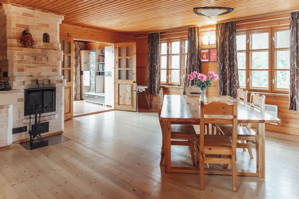 Коттедж Загородный дом на берегу озера — Машезеро