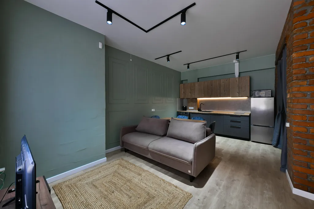 Новая студия в стиле Лофт