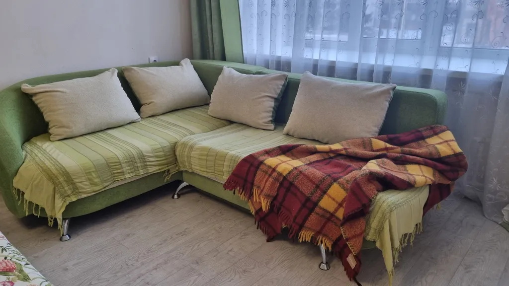 Большая уютная двушка у автовокзала. 5 раздельных спальных мест