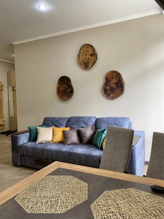 Квартира Евродвухкомнатный апартамент с балконом и видом на пик Аибга — аренда посуточно в Красная Поляна