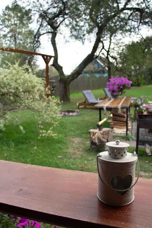 Дом-баня на высоком берегу Березины