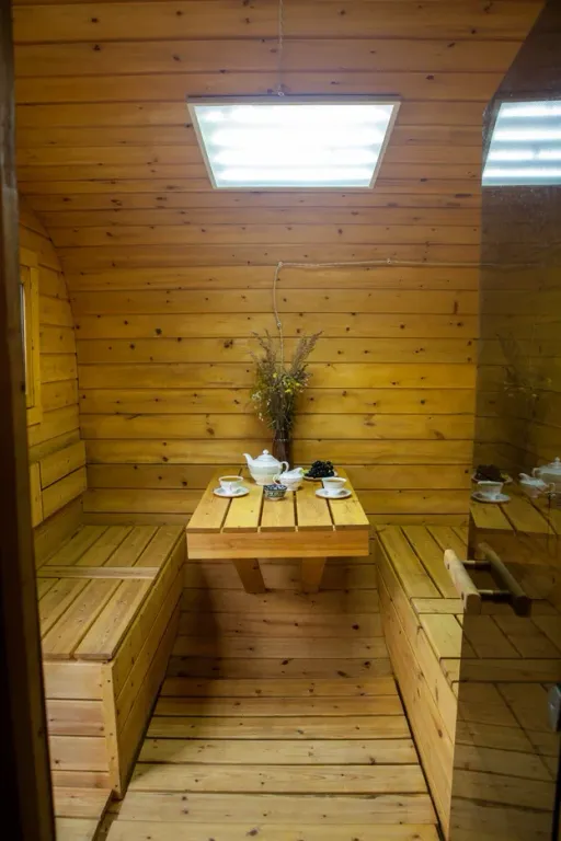 Барнхаус ВЕСНА с камином и баней