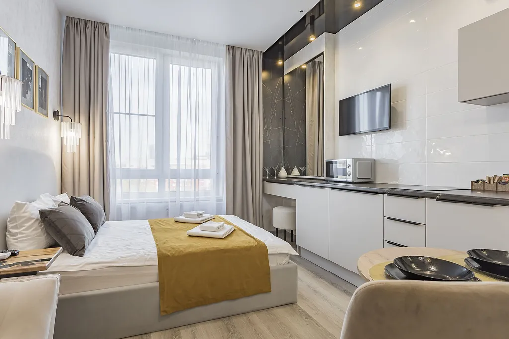 Квартира Дизайнерские апартаменты в Tower Plaza — Нижний Новгород