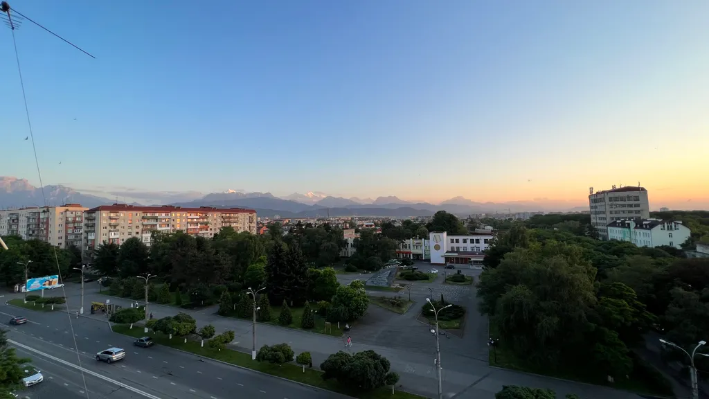 Квартира с видом на горы