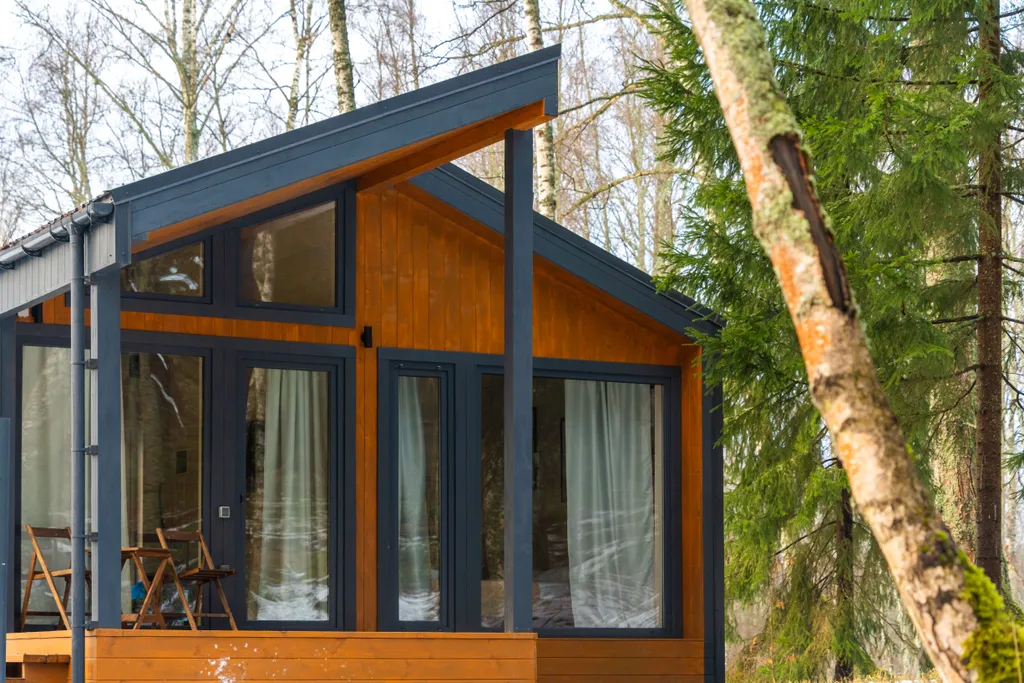 Дом с видом на лес