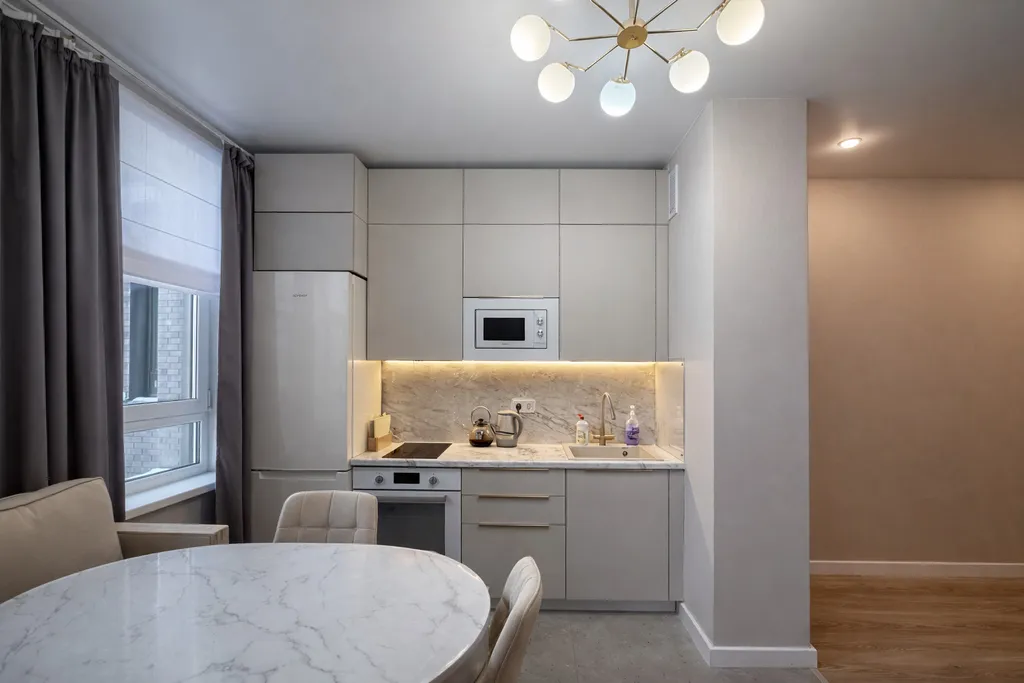 Продуманная 2-х комнатная квартира с ванной