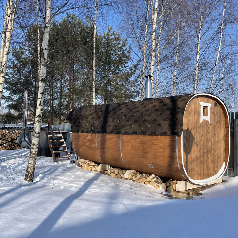 Уютный коттедж в стиле A-Frame