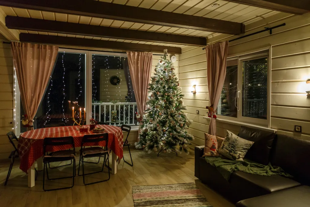 Коттедж в Карелии с сауной и видом на озеро