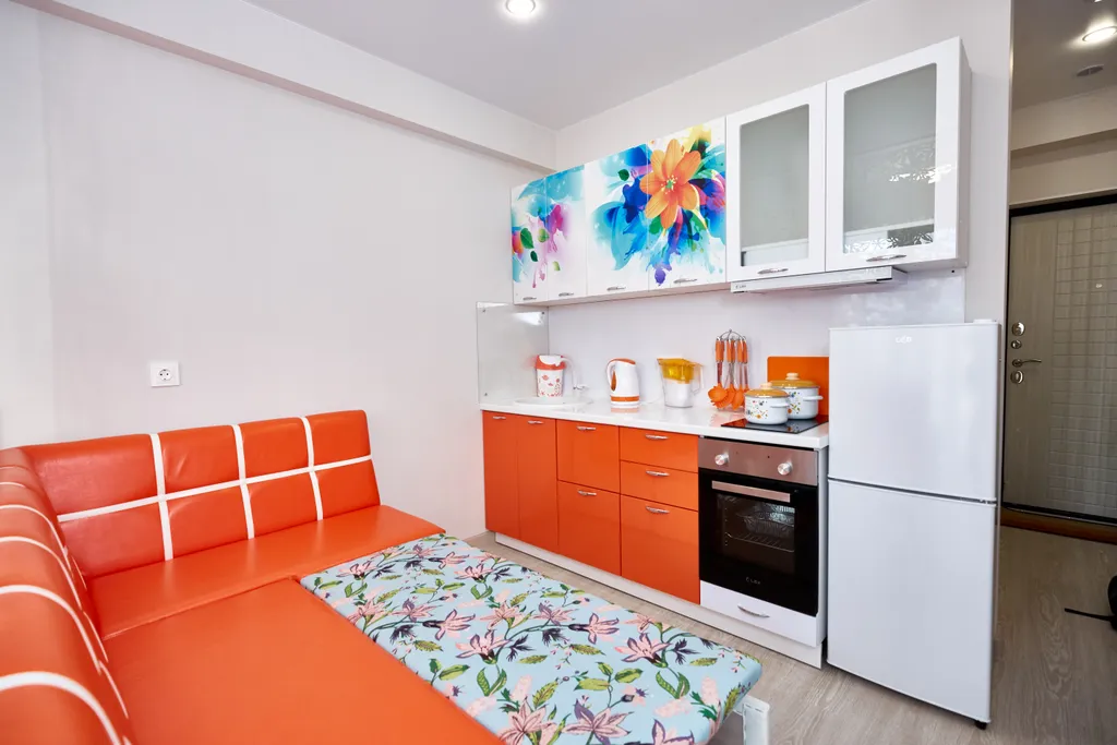 Оранжевый апартамент в ЖК Каравелла Португалии