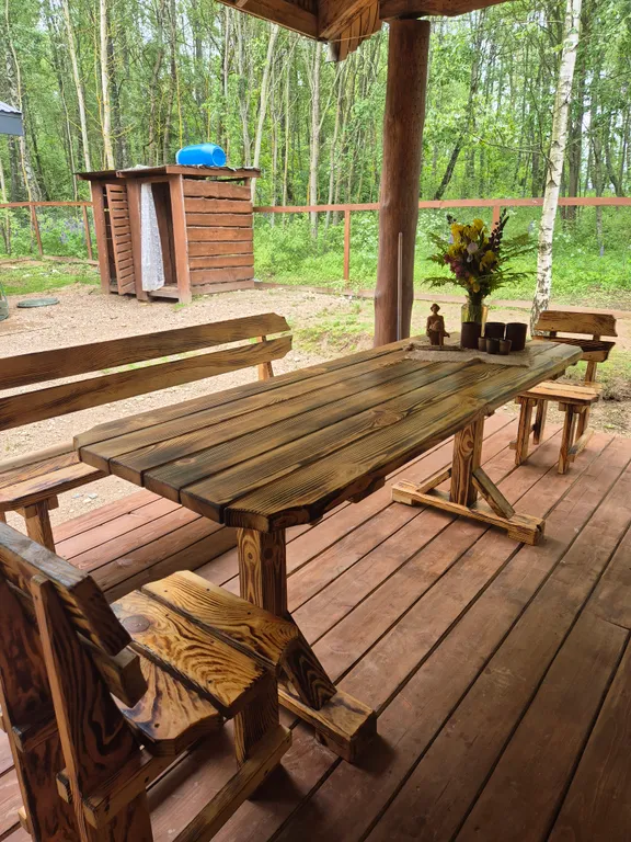 Дом для отдыха в лесу