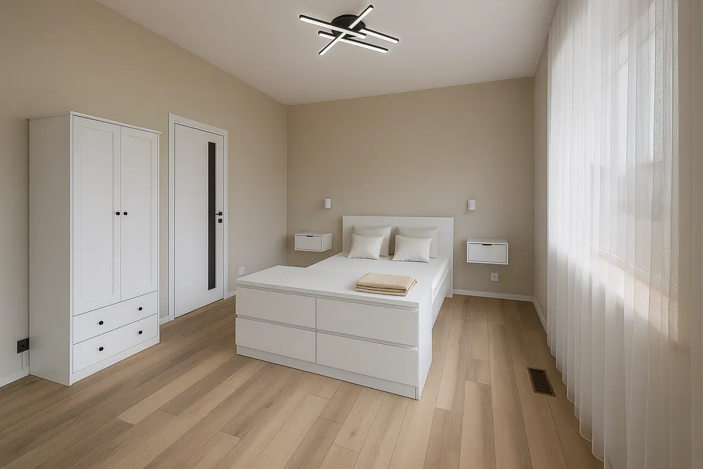 Дом Белый Гусь в КП Сосновские Горки рядом с курортом Игора