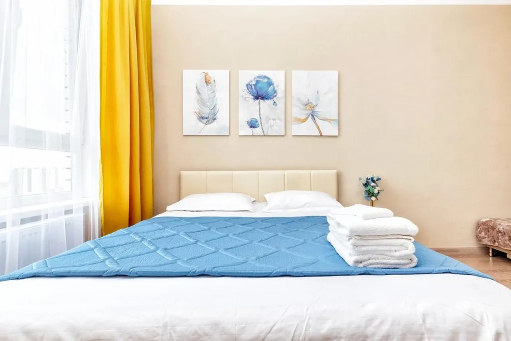 Светлая 1-комнатная квартира.