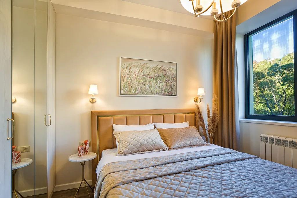 Уютная квартира "Гармония" с видом на парк