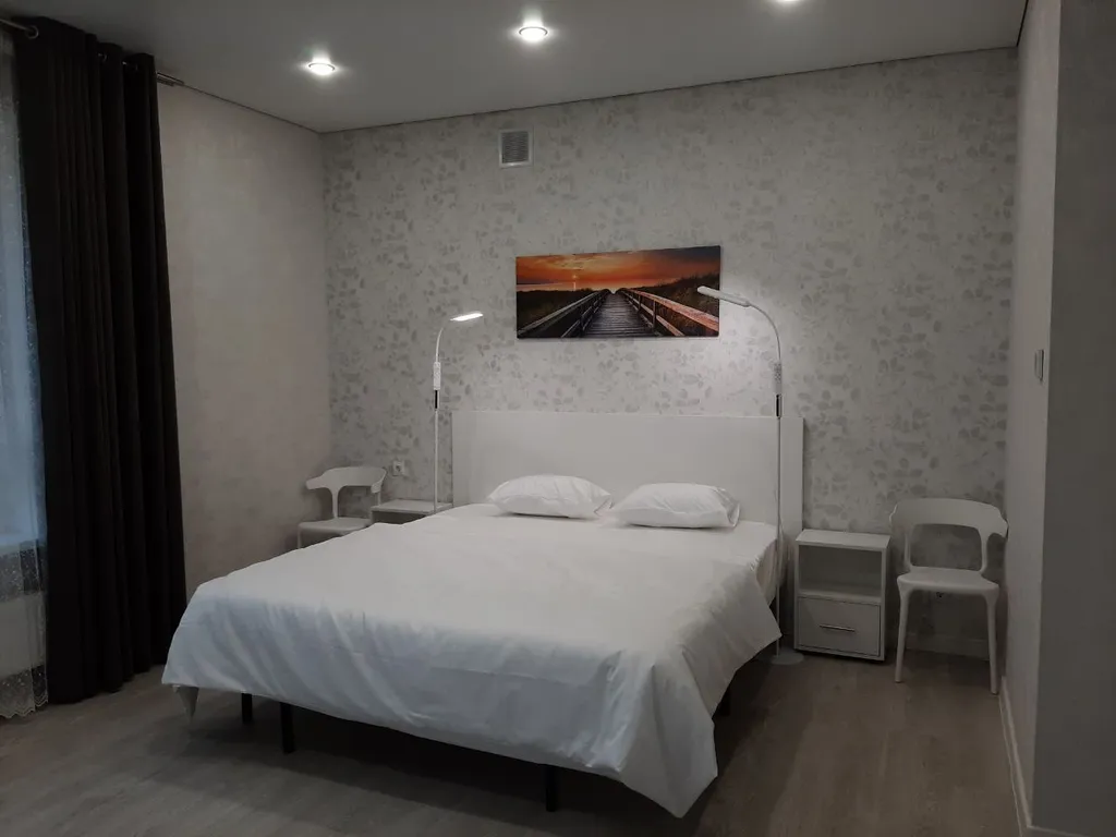 Квартира с участком, барбекю зона, закрытая территория, парковка