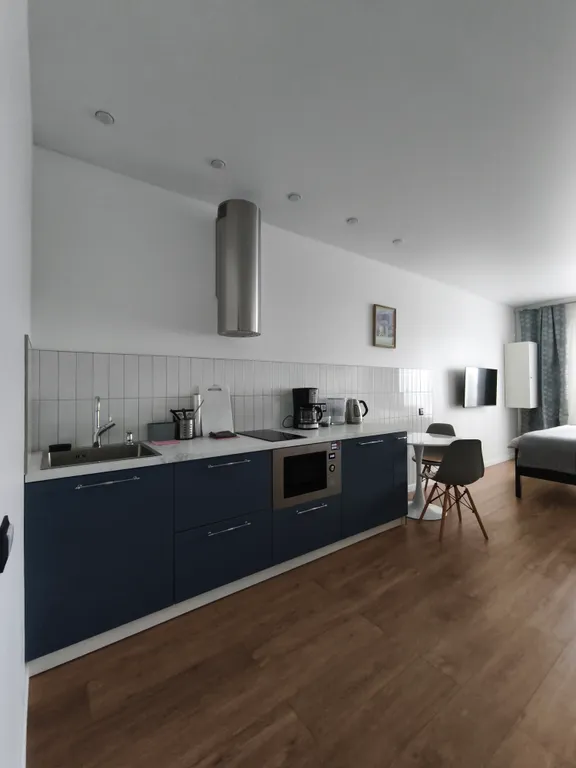 Квартира - студия с панорамным видом на город