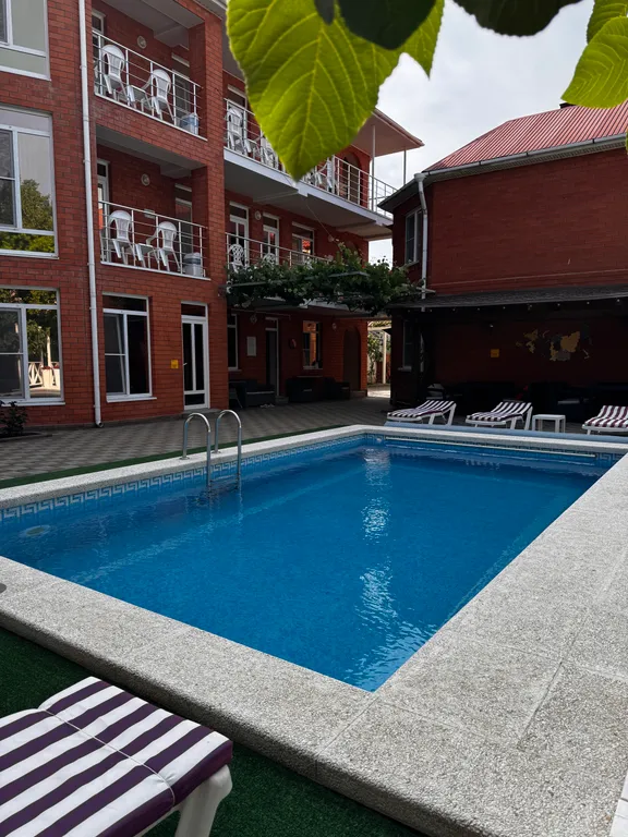 Квартира Квартира Эконом на 3-4 человека, удобства на 2 номера, балкон, вид на сад — Анапа